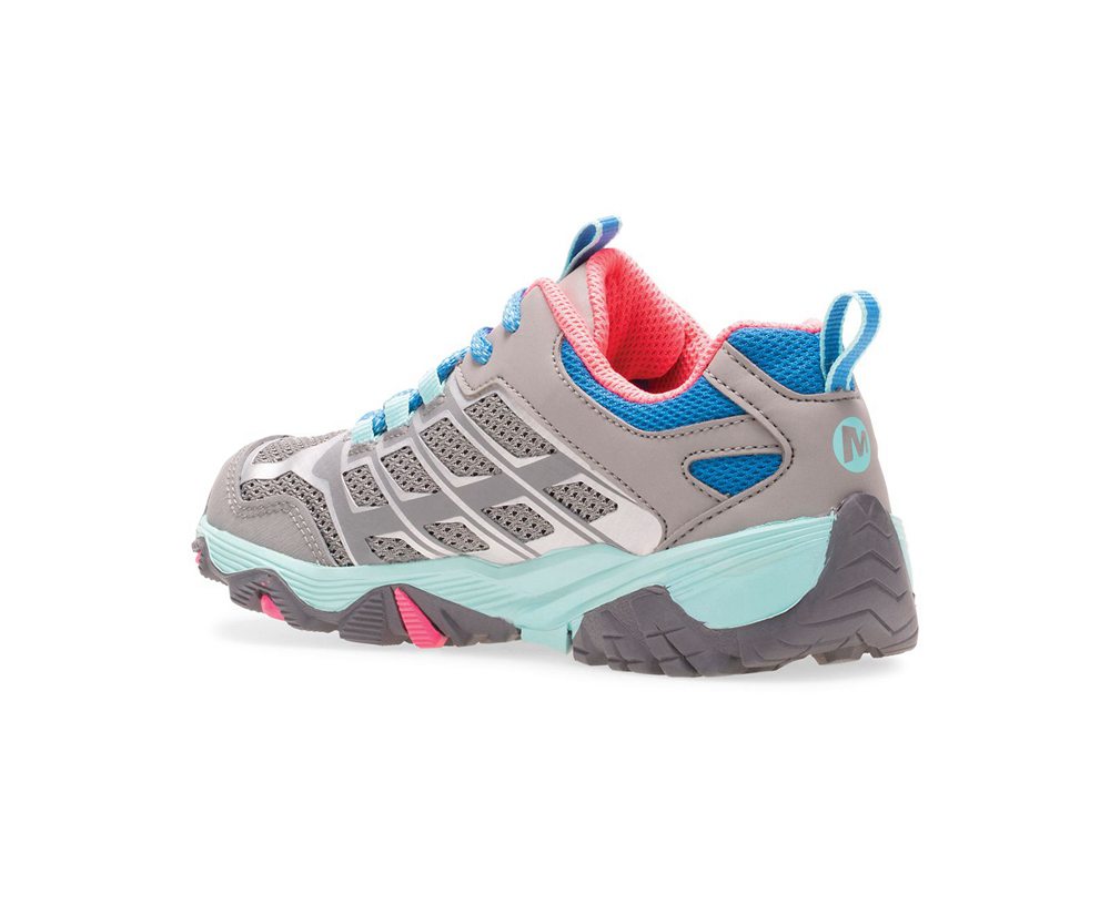 Tenis Criança - Merrell Moab Fst Baixo Waterproofs - Cinzentas - HBQ253698